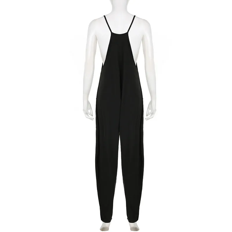 Loose Fit Overalls