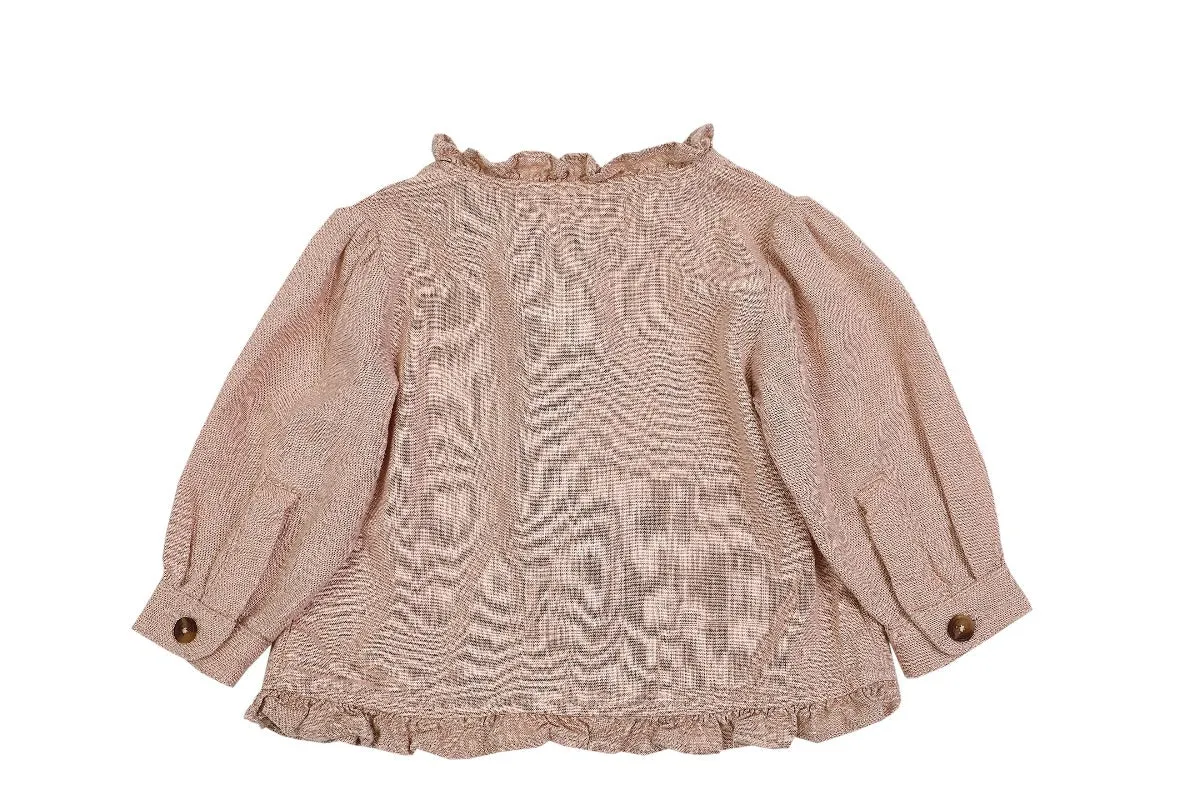 Lori Blouse - Vintage Pink