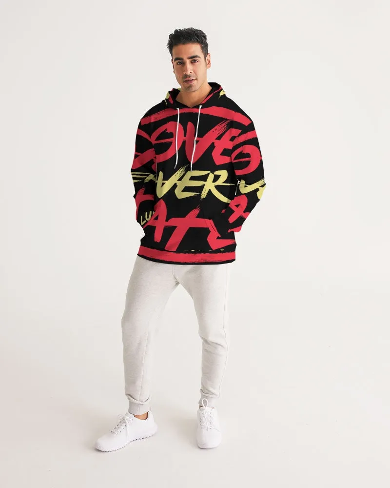LOVE OVER HATE COLLECTION Men's Hoodie