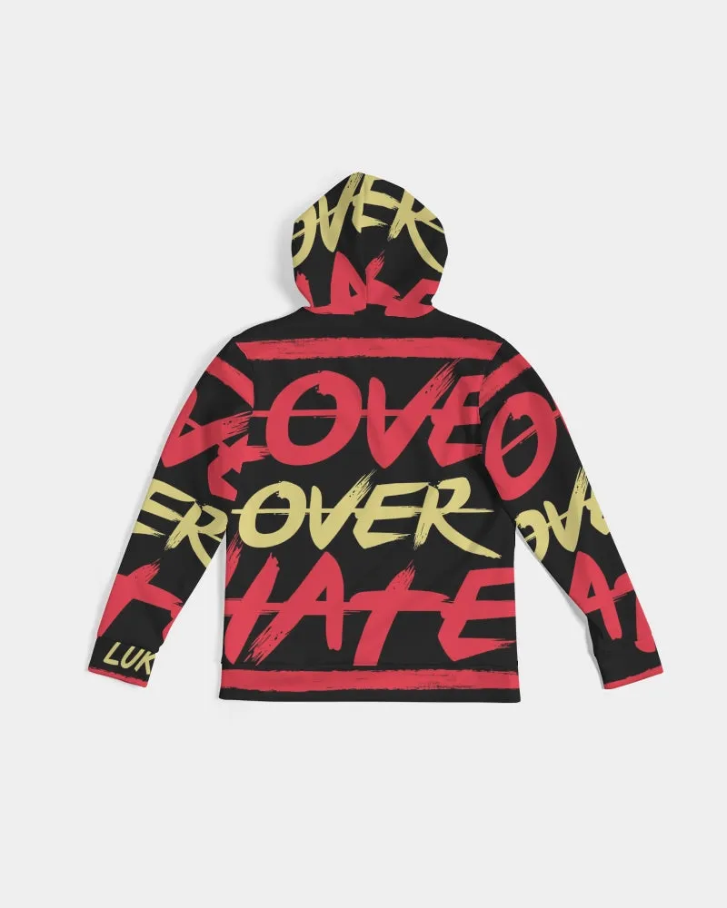 LOVE OVER HATE COLLECTION Men's Hoodie
