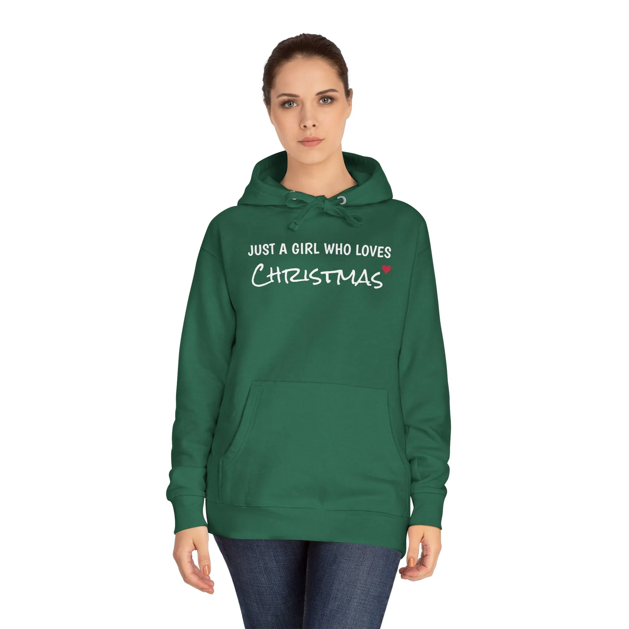 Loves Christmas, Fleece Hoodie