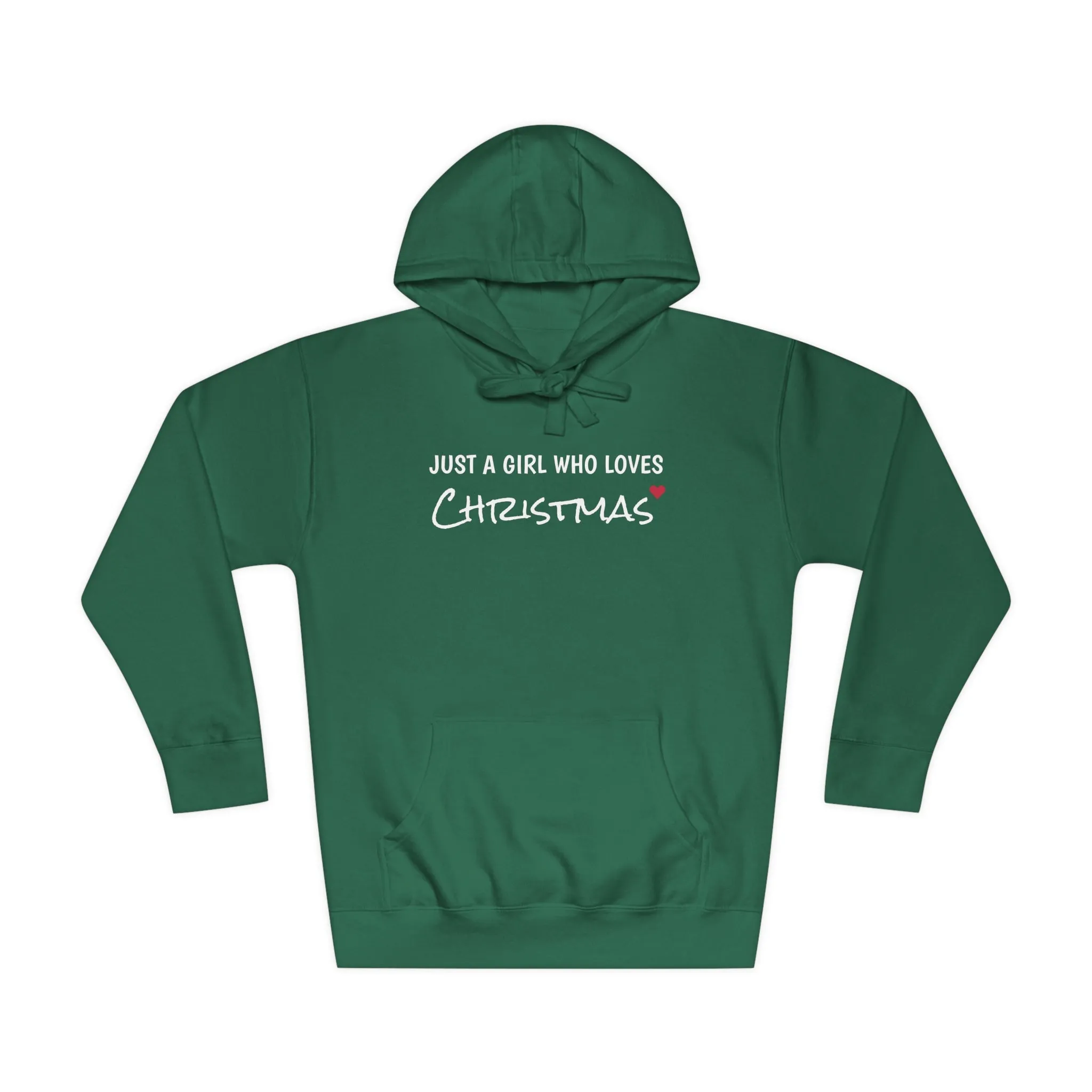 Loves Christmas, Fleece Hoodie