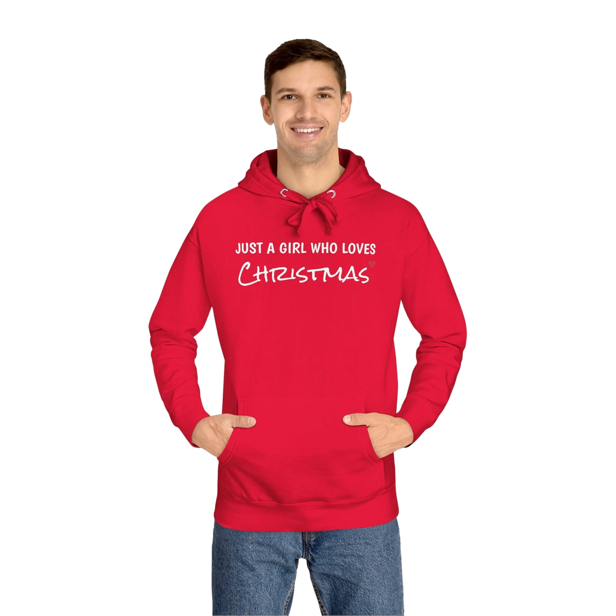 Loves Christmas, Fleece Hoodie