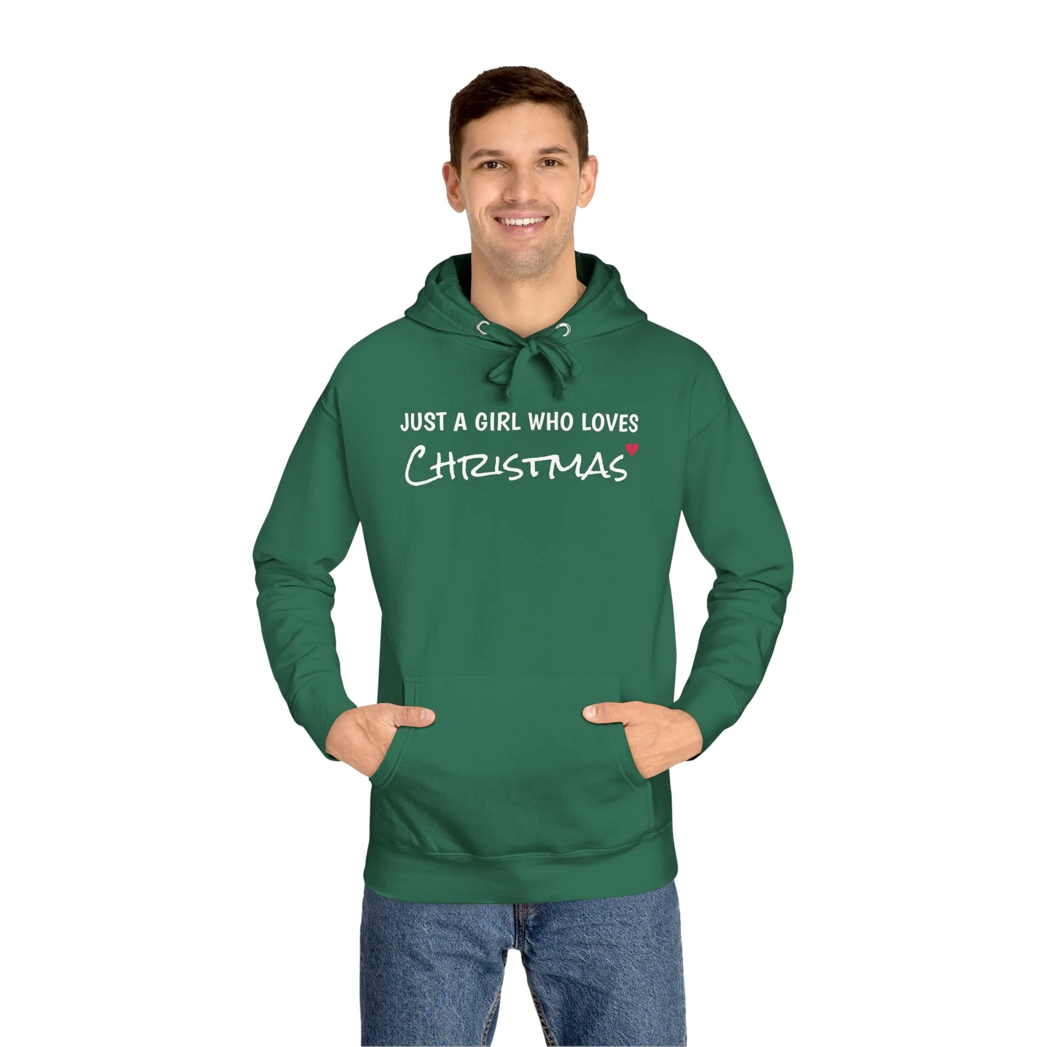 Loves Christmas, Fleece Hoodie
