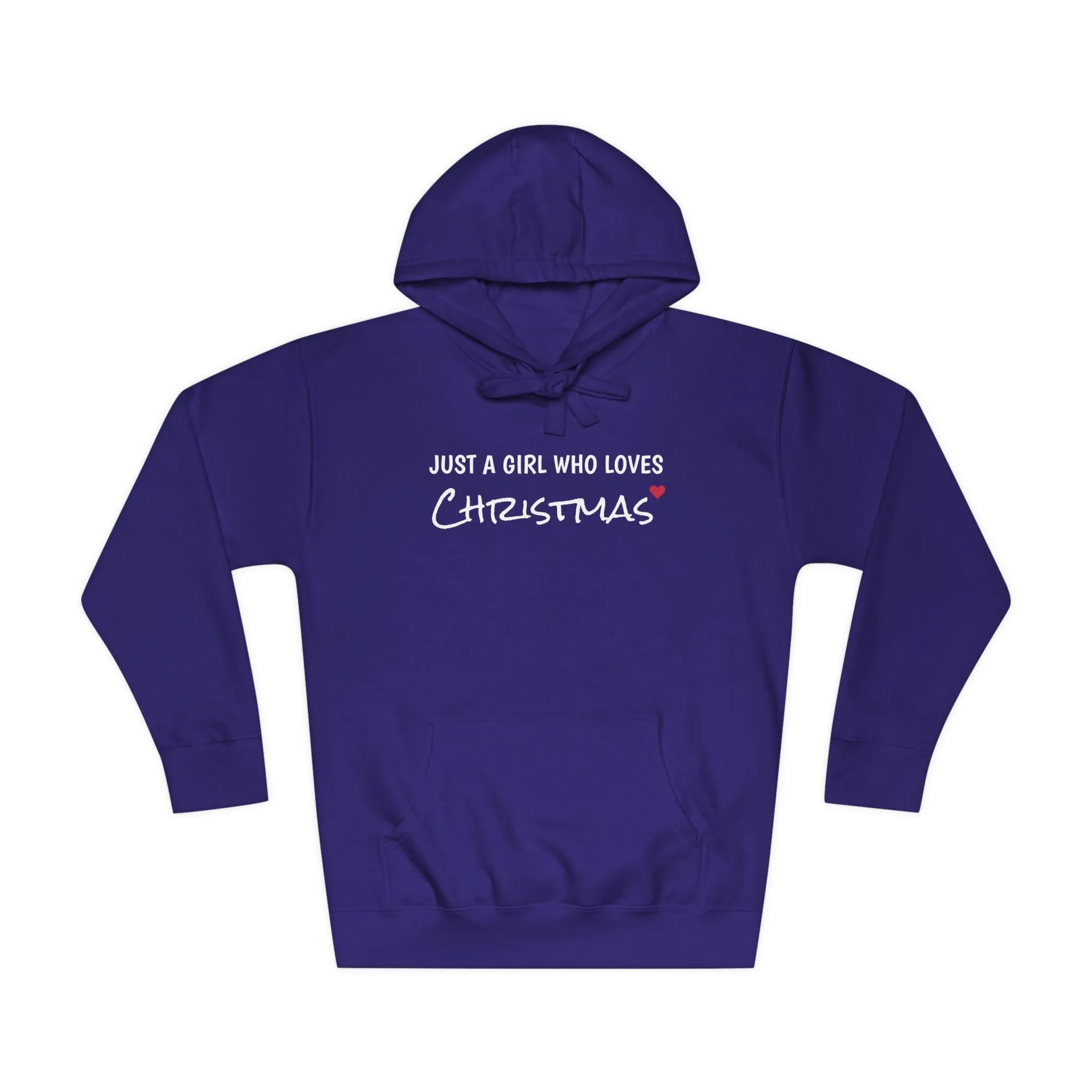 Loves Christmas, Fleece Hoodie