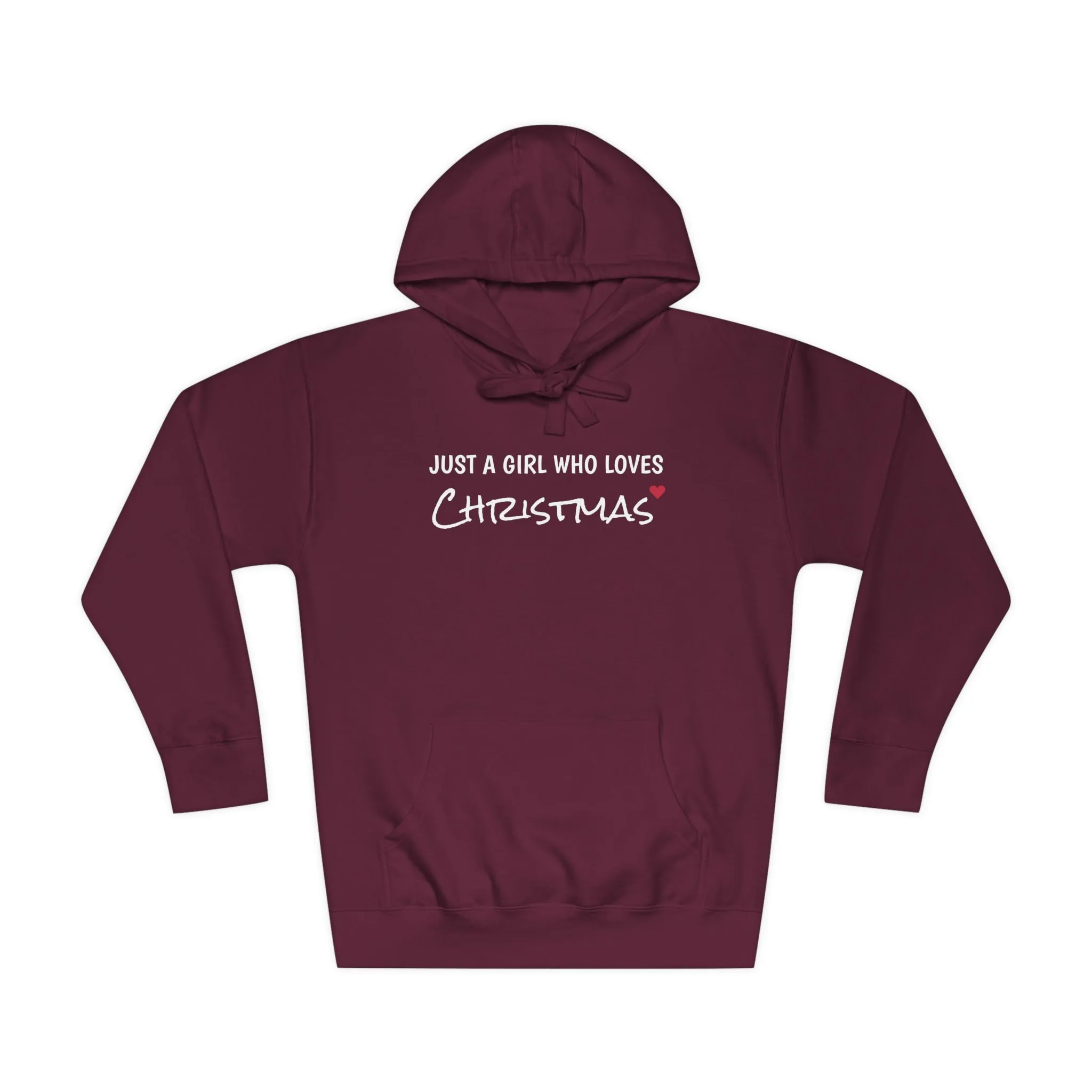 Loves Christmas, Fleece Hoodie