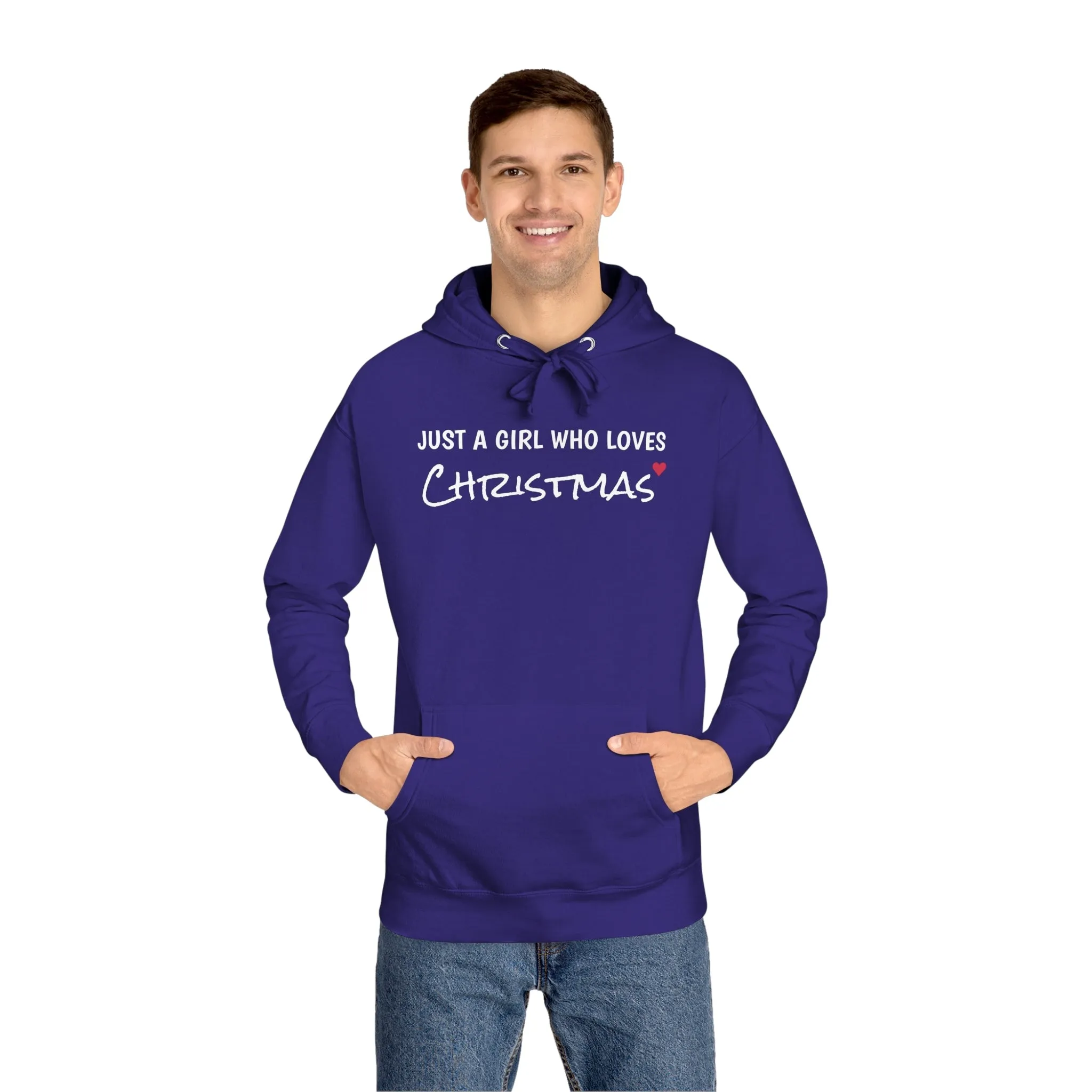 Loves Christmas, Fleece Hoodie