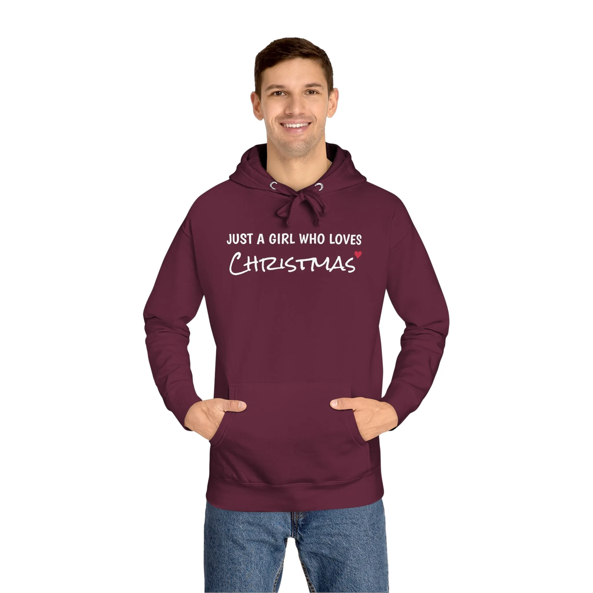 Loves Christmas, Fleece Hoodie