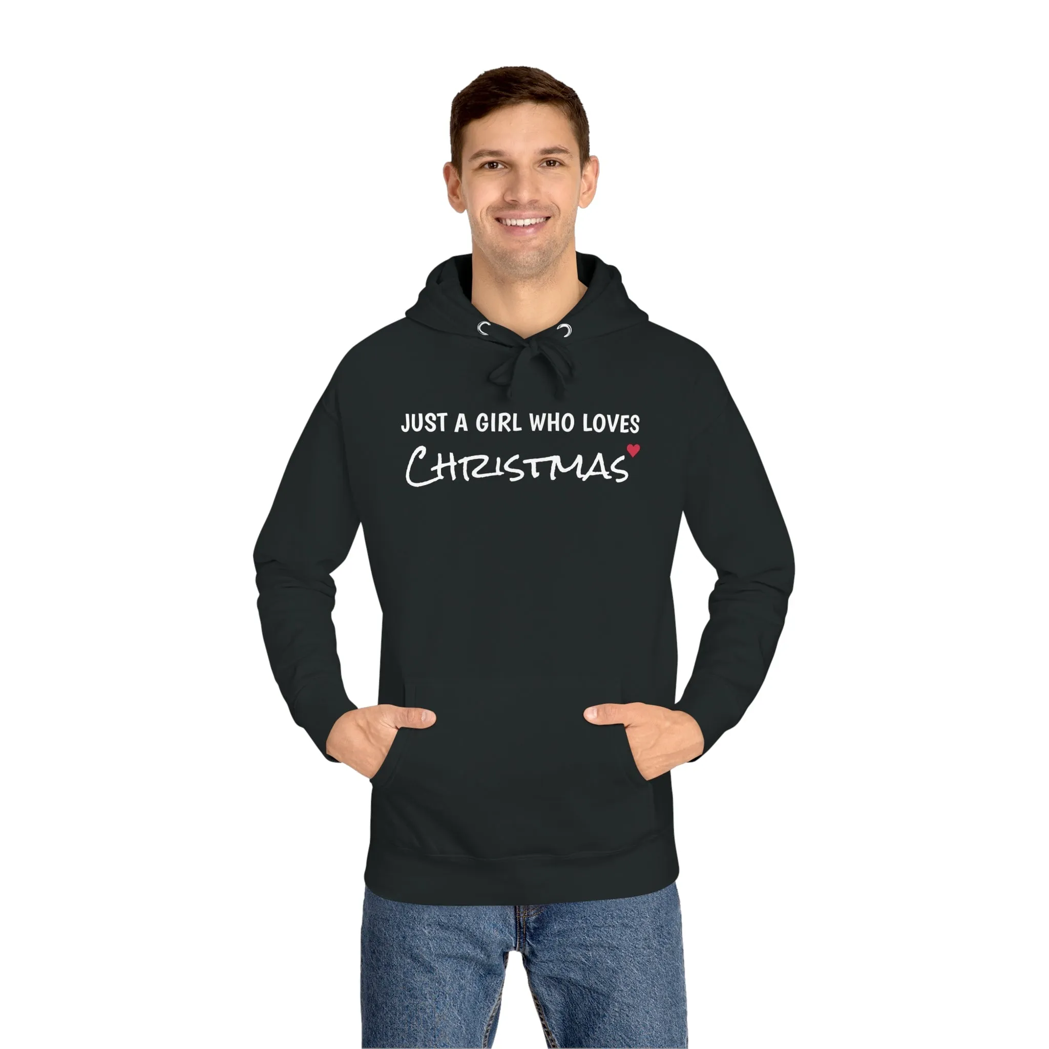 Loves Christmas, Fleece Hoodie