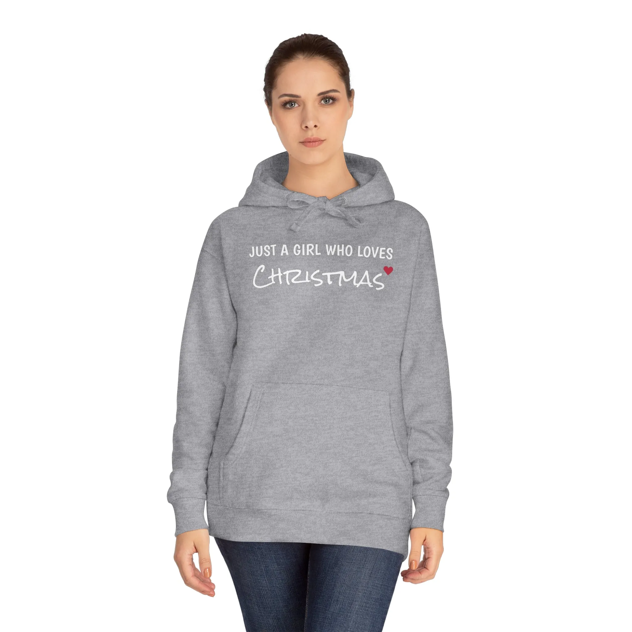 Loves Christmas, Fleece Hoodie