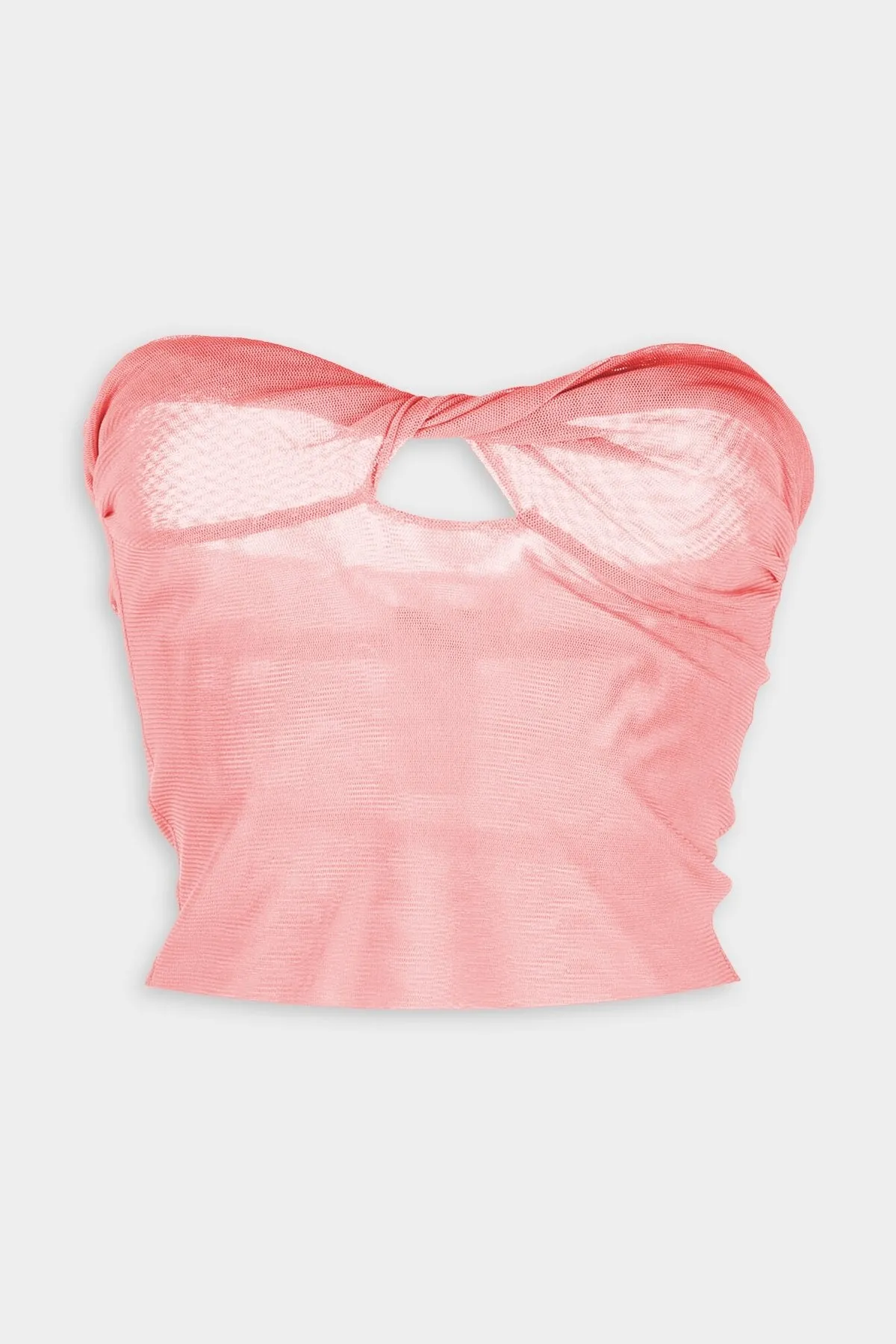 Lucille Strapless Top in Pink