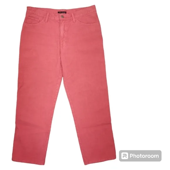 Lucky Brand Mid Rise Crop Straight Corduroy Jeans Size 12 NWOT