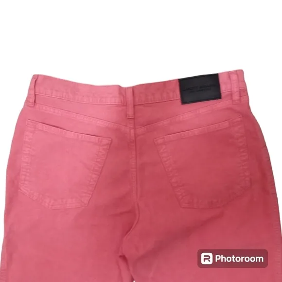 Lucky Brand Mid Rise Crop Straight Corduroy Jeans Size 12 NWOT