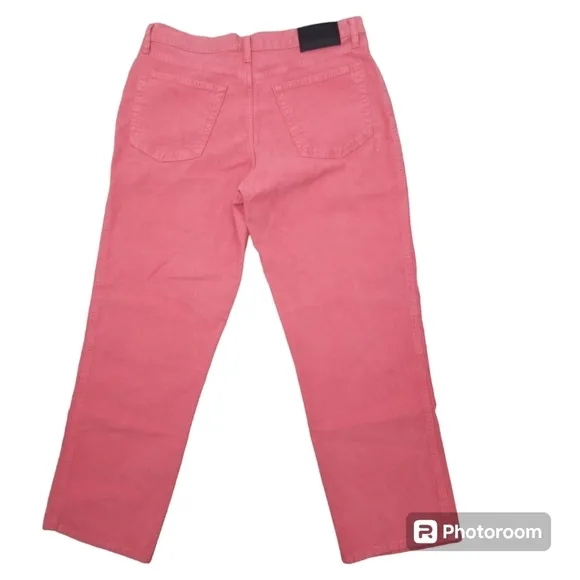 Lucky Brand Mid Rise Crop Straight Corduroy Jeans Size 12 NWOT