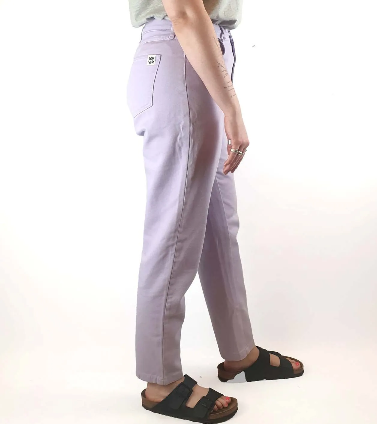 Lucy & Yak purple straight leg jeans size W30 / AU 12