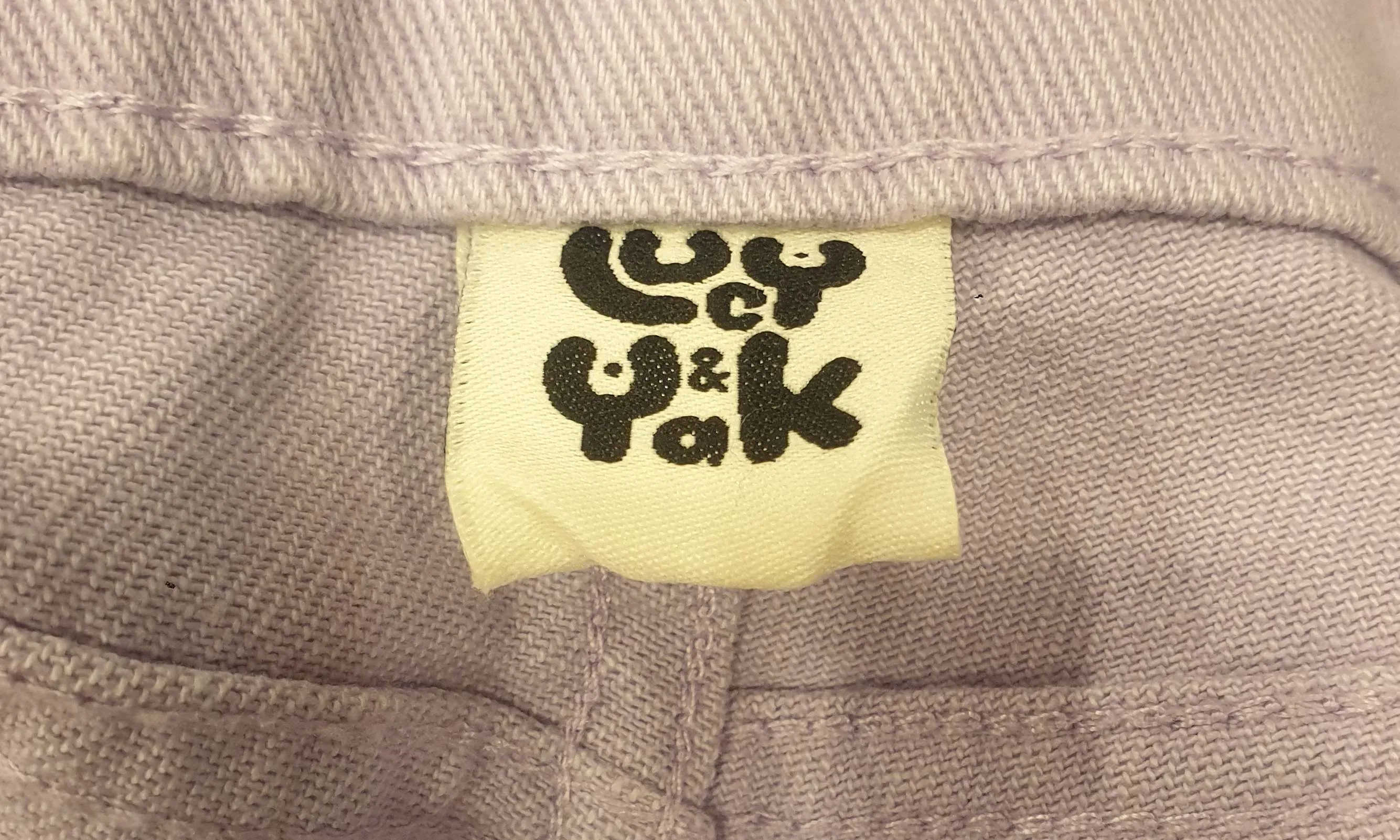 Lucy & Yak purple straight leg jeans size W30 / AU 12
