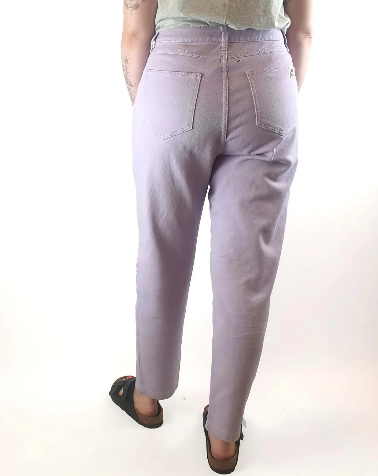 Lucy & Yak purple straight leg jeans size W30 / AU 12