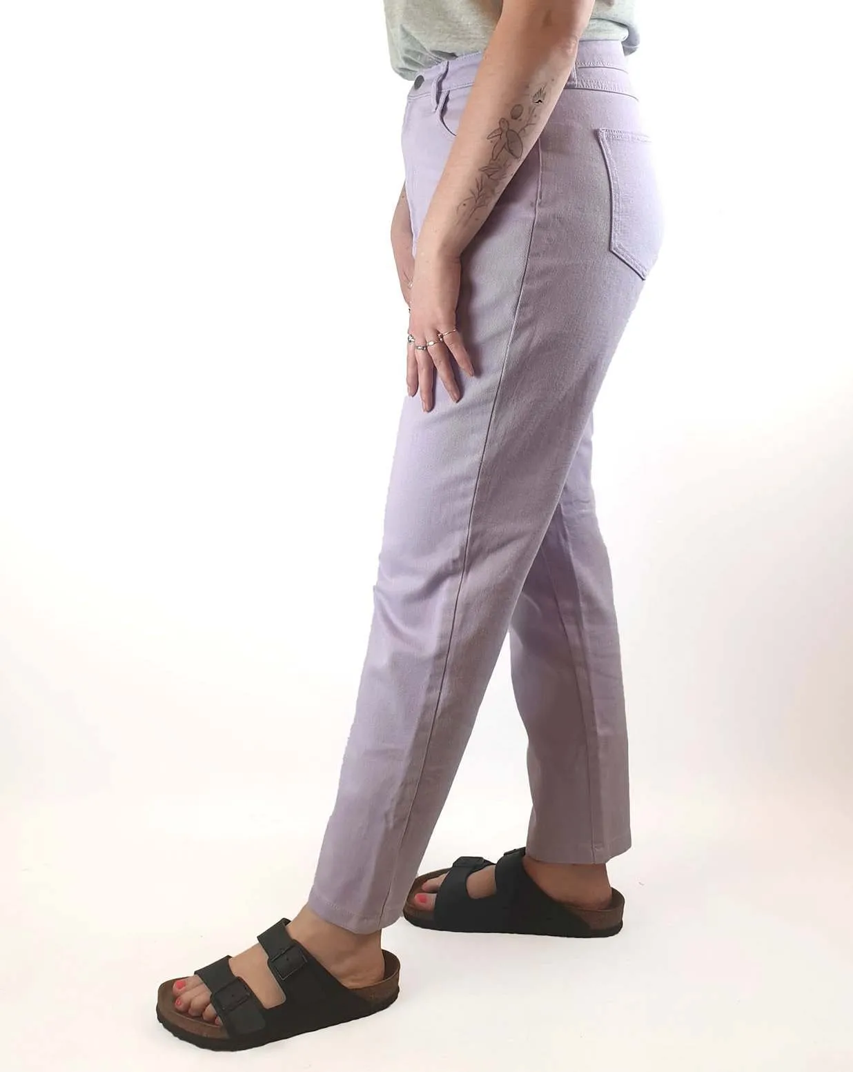 Lucy & Yak purple straight leg jeans size W30 / AU 12