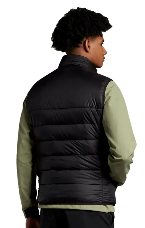Lyle & Scott Jk1231V Wadded Gilet Jet Black