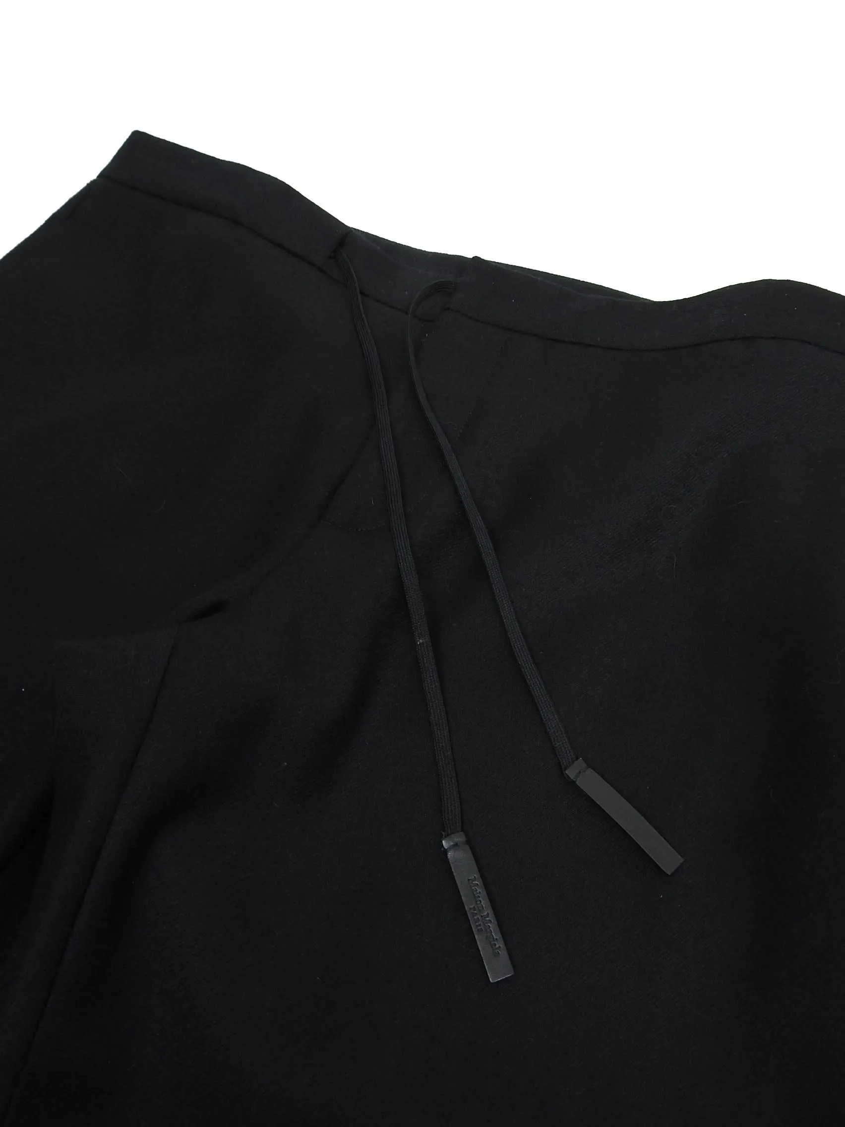 Maison Margiela Black Wool Collarless Suit Size 48