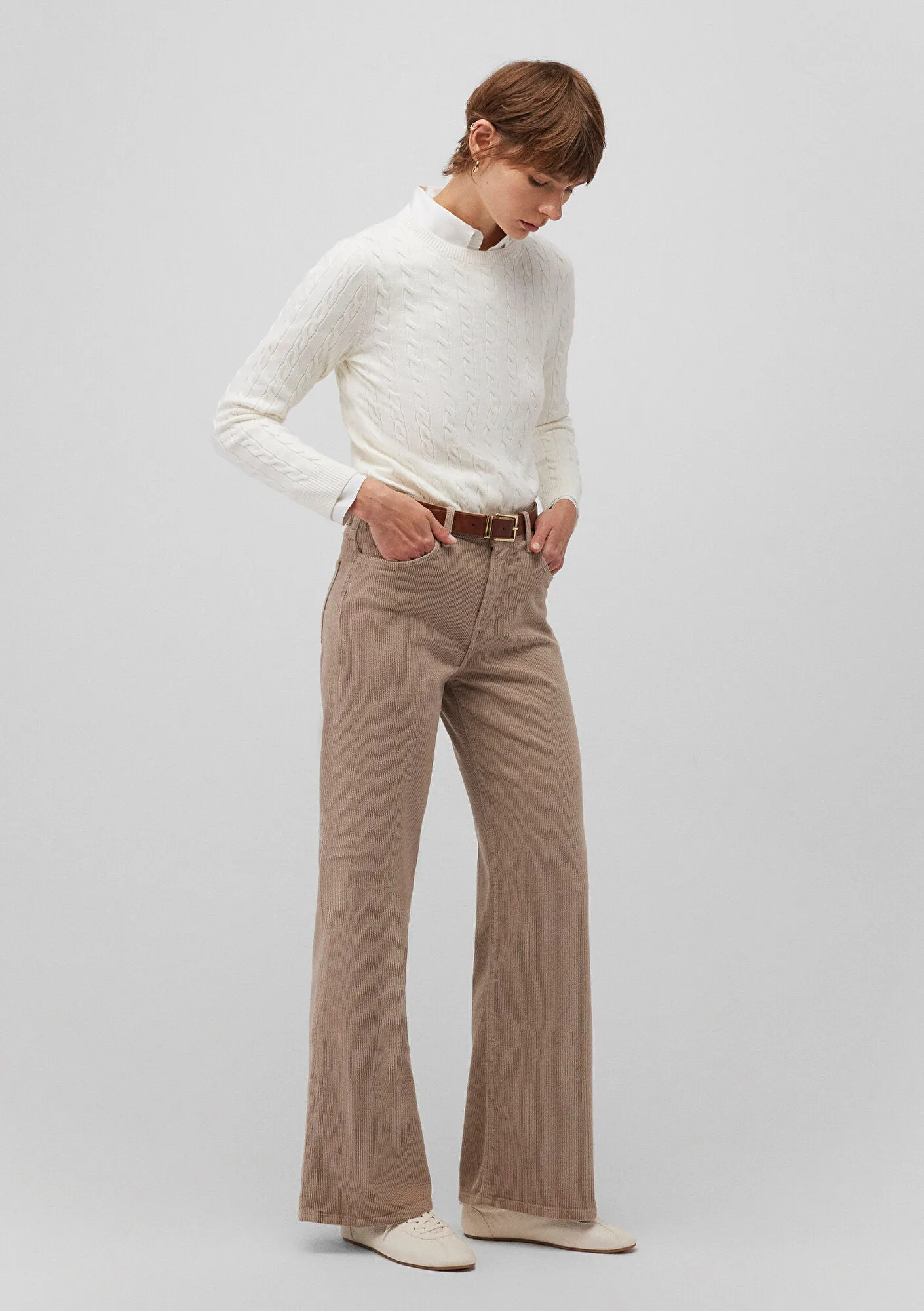 Malibu Brown Corduroy Pants
