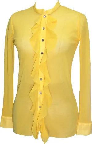 Mandarin Collar Blouse