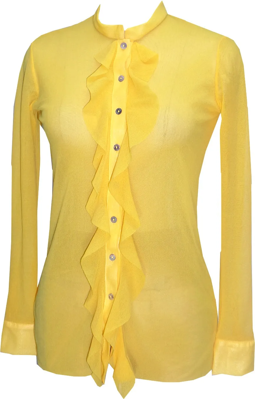 Mandarin Collar Blouse