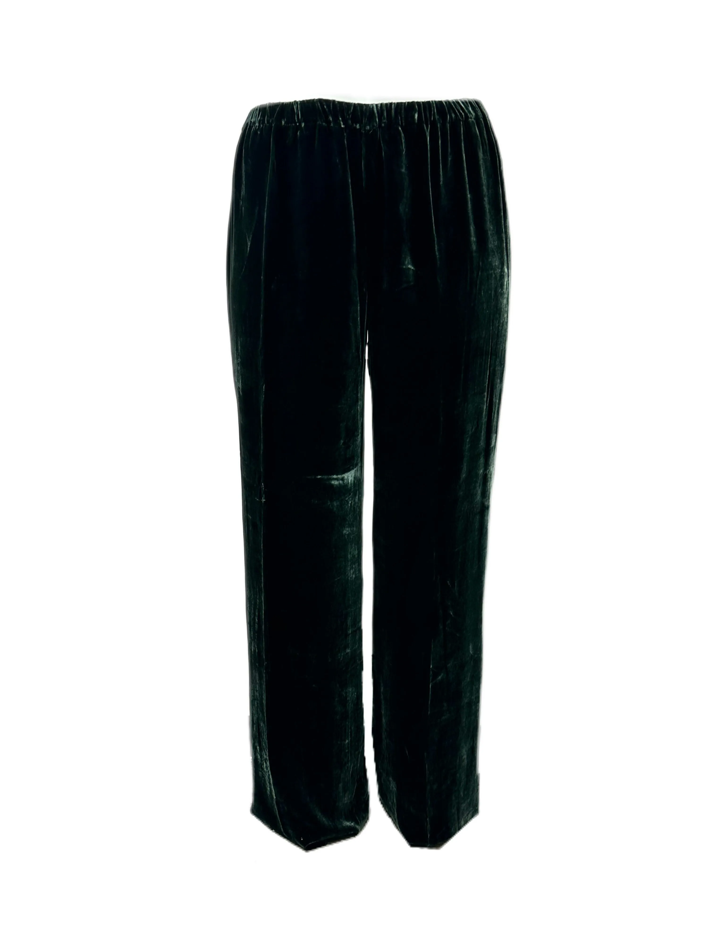 Marina Rinaldi Women's Green Renata Straight Leg Pants Size 14W/23 NWT