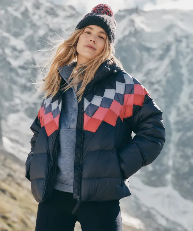Marine Layer Archive Sierra Puffer Jacket in India Ink