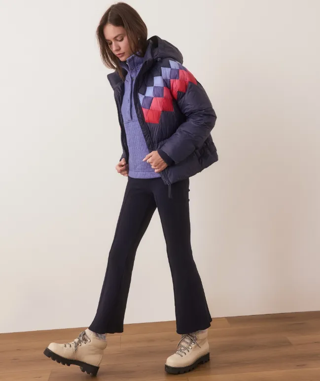 Marine Layer Archive Sierra Puffer Jacket in India Ink