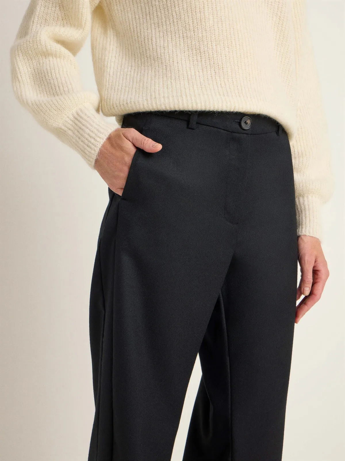 Marlene pants black (GOTS)