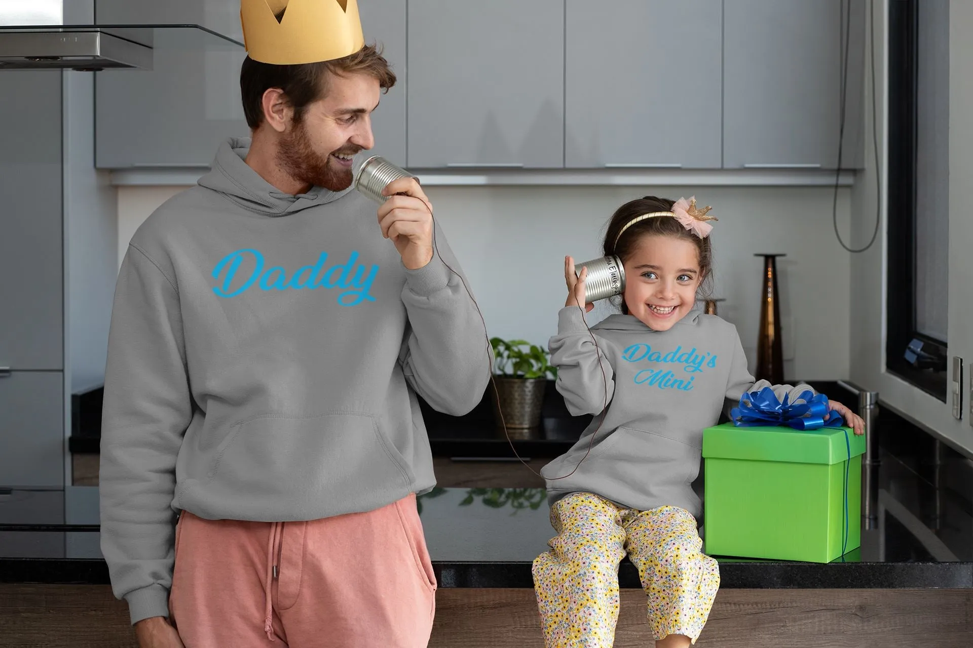 Matching Daddy & Mini Hoodies