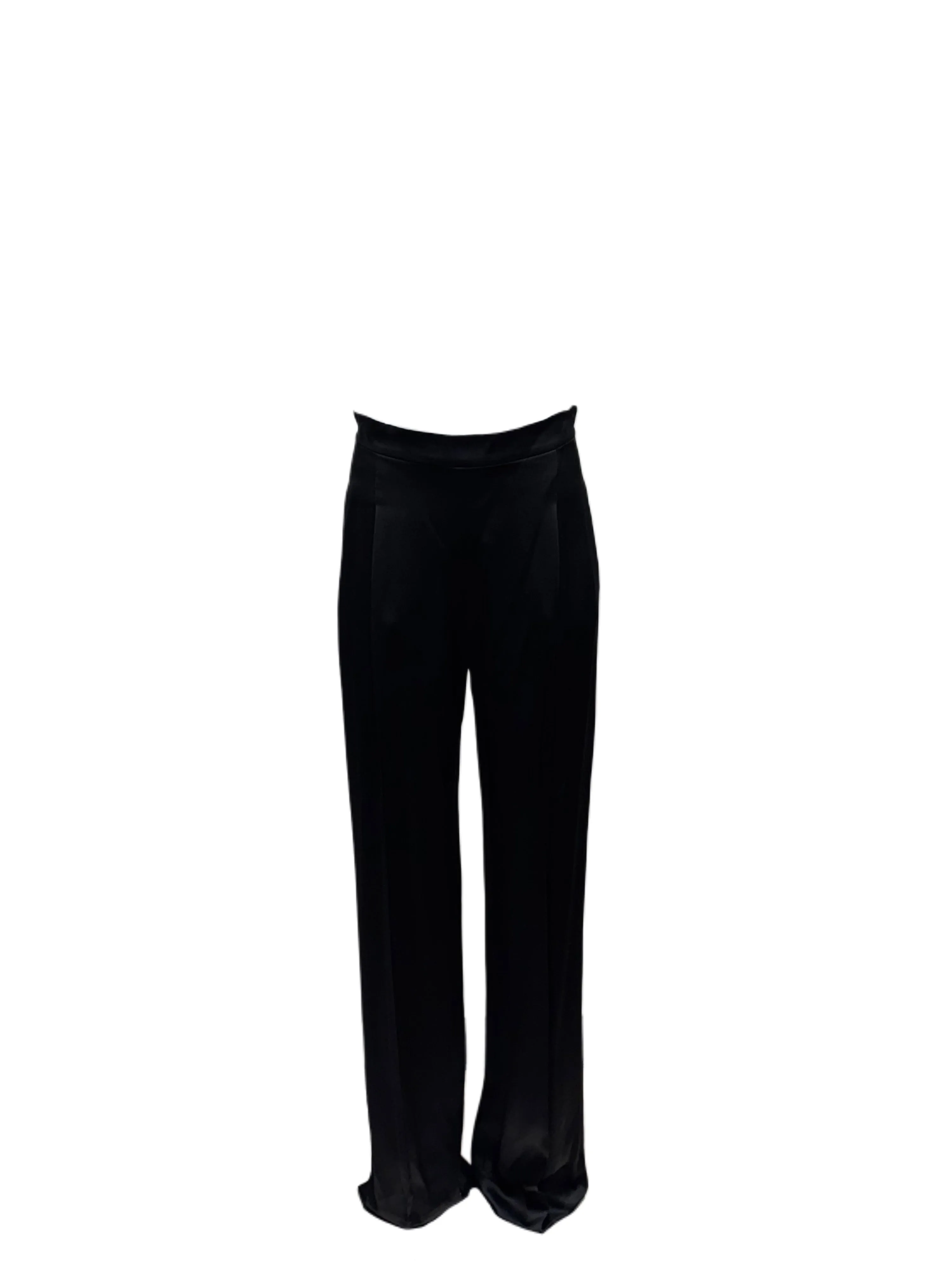 Max Mara Women's Black Eremi Straight Leg Pants NWT
