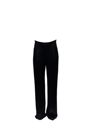 Max Mara Women's Black Eremi Straight Leg Pants NWT