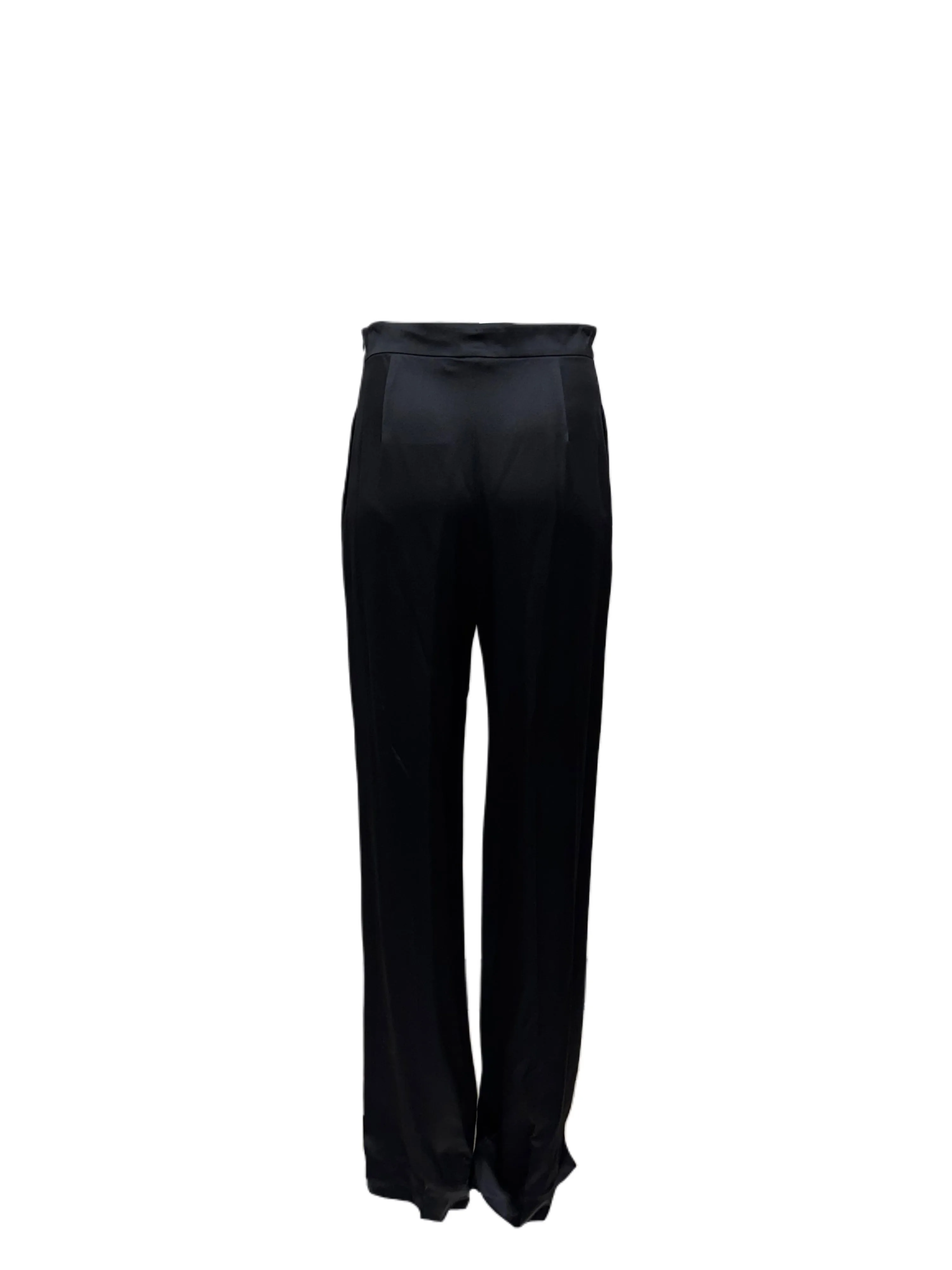 Max Mara Women's Black Eremi Straight Leg Pants NWT