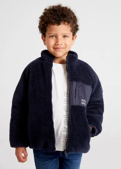 Mayoral Navy Reversible Coat