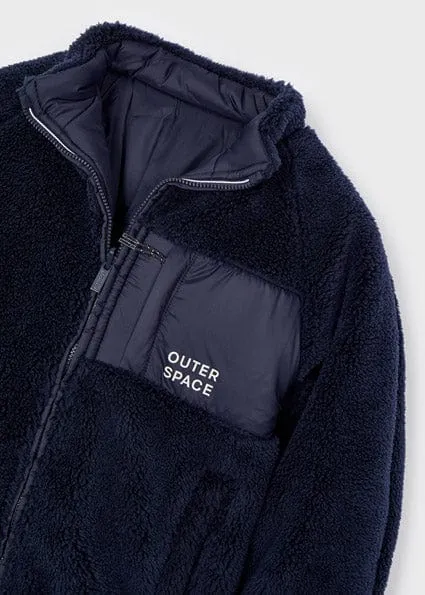 Mayoral Navy Reversible Coat