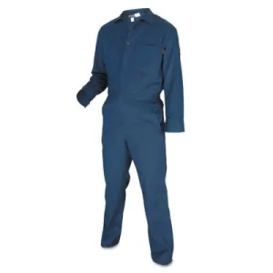 MCR Safety Flame Resistant Coveralls, Royal Blue, 38, CC1B38