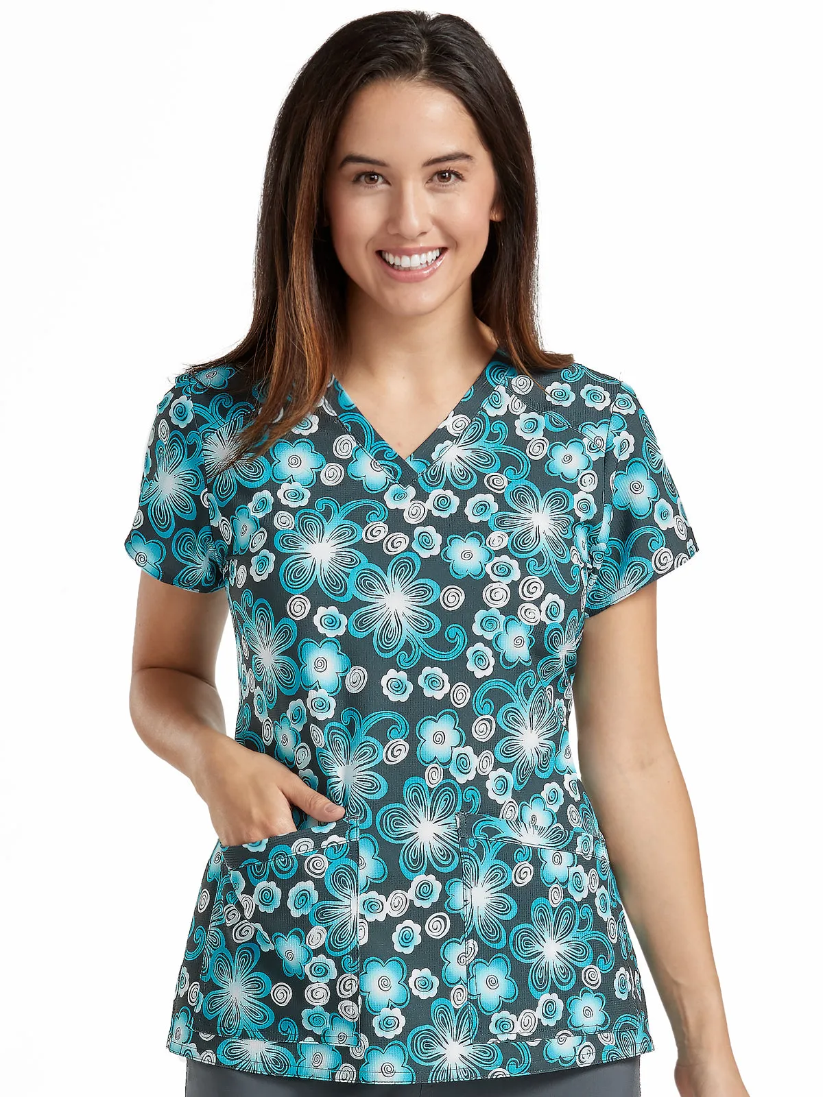 Med Couture Scrub Top Prints Clearance Sale