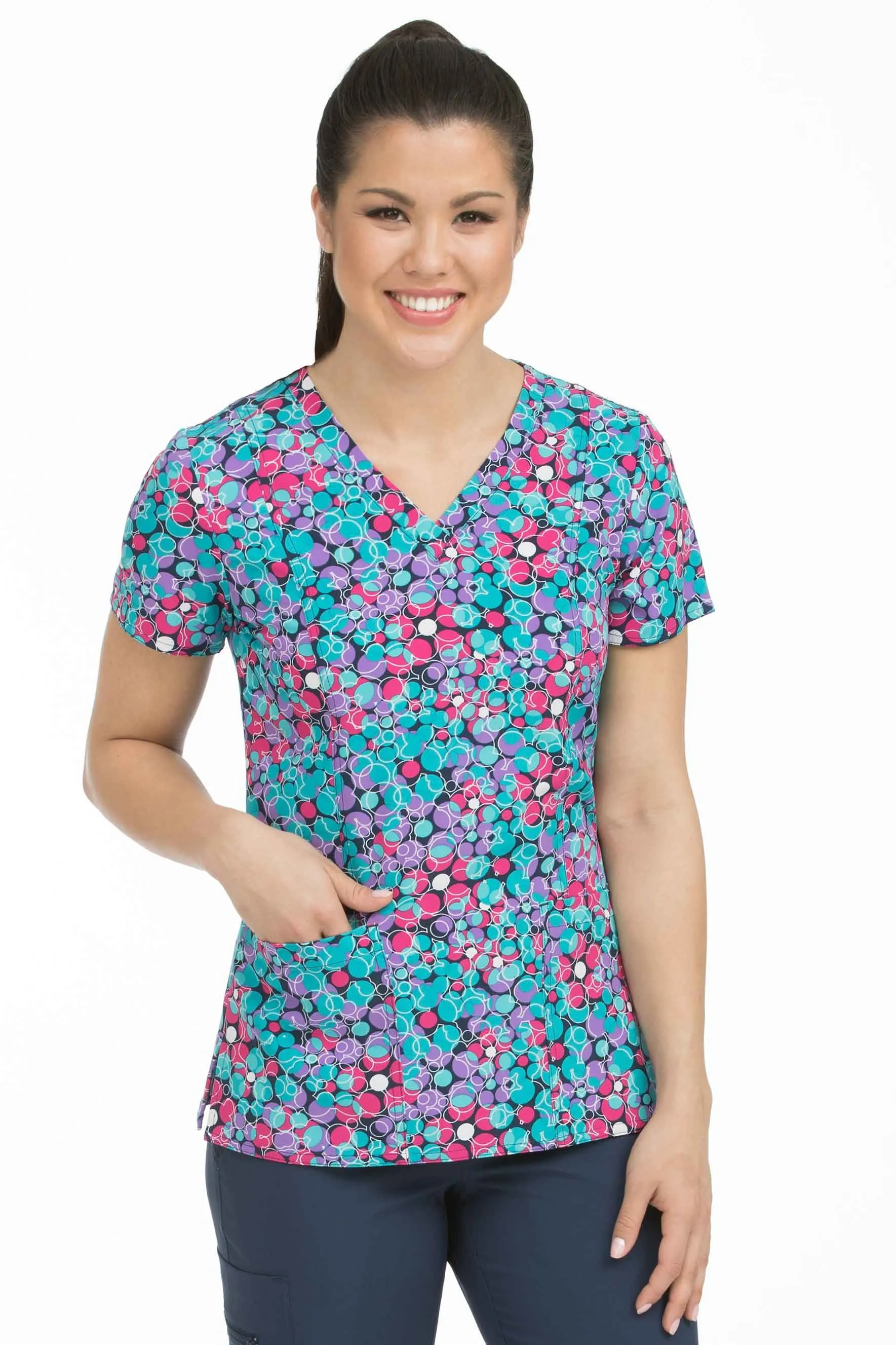 Med Couture Scrub Top Prints Clearance Sale