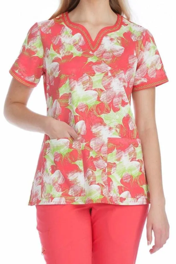 Med Couture Scrub Top Prints Clearance Sale