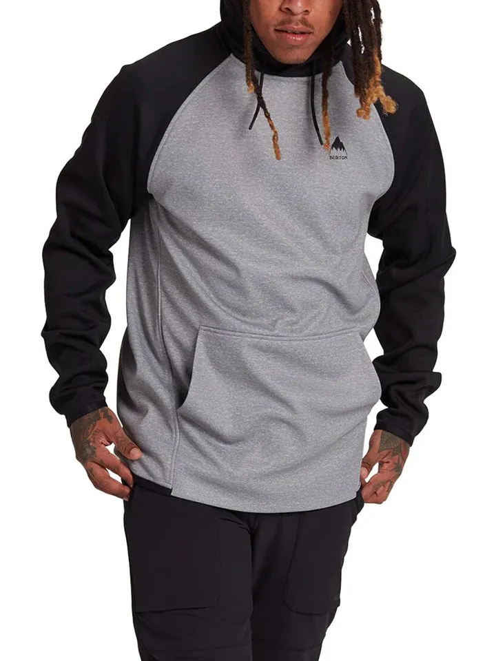 MENS CROWN WEATHERPROOF PULLOVER FLEECE HOODIE