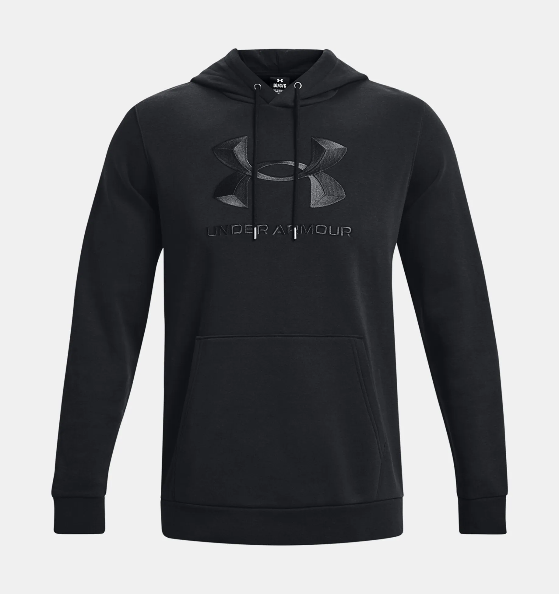 Men's Essential Fleece Big Logo Hoodie