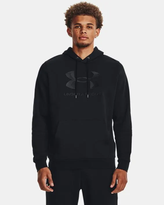 Men's Essential Fleece Big Logo Hoodie