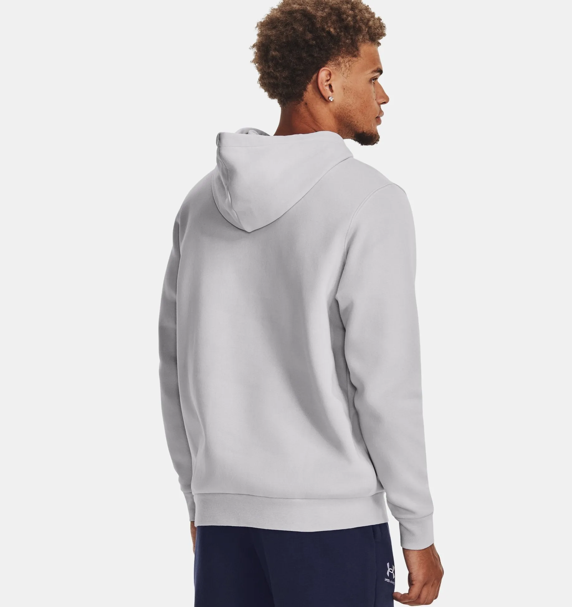 Men's Essential Fleece Big Logo Hoodie