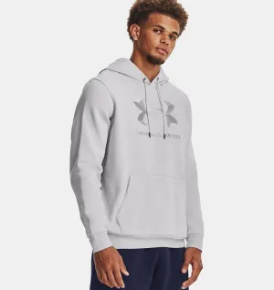 Men's Essential Fleece Big Logo Hoodie