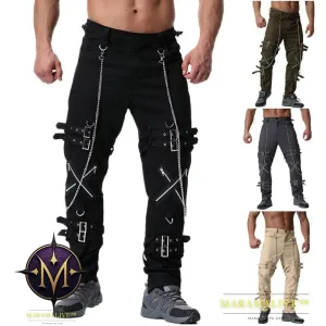 Men's European And American Casual Overalls