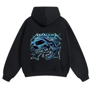Mens Vintage Metallica Rock Band Hoodies