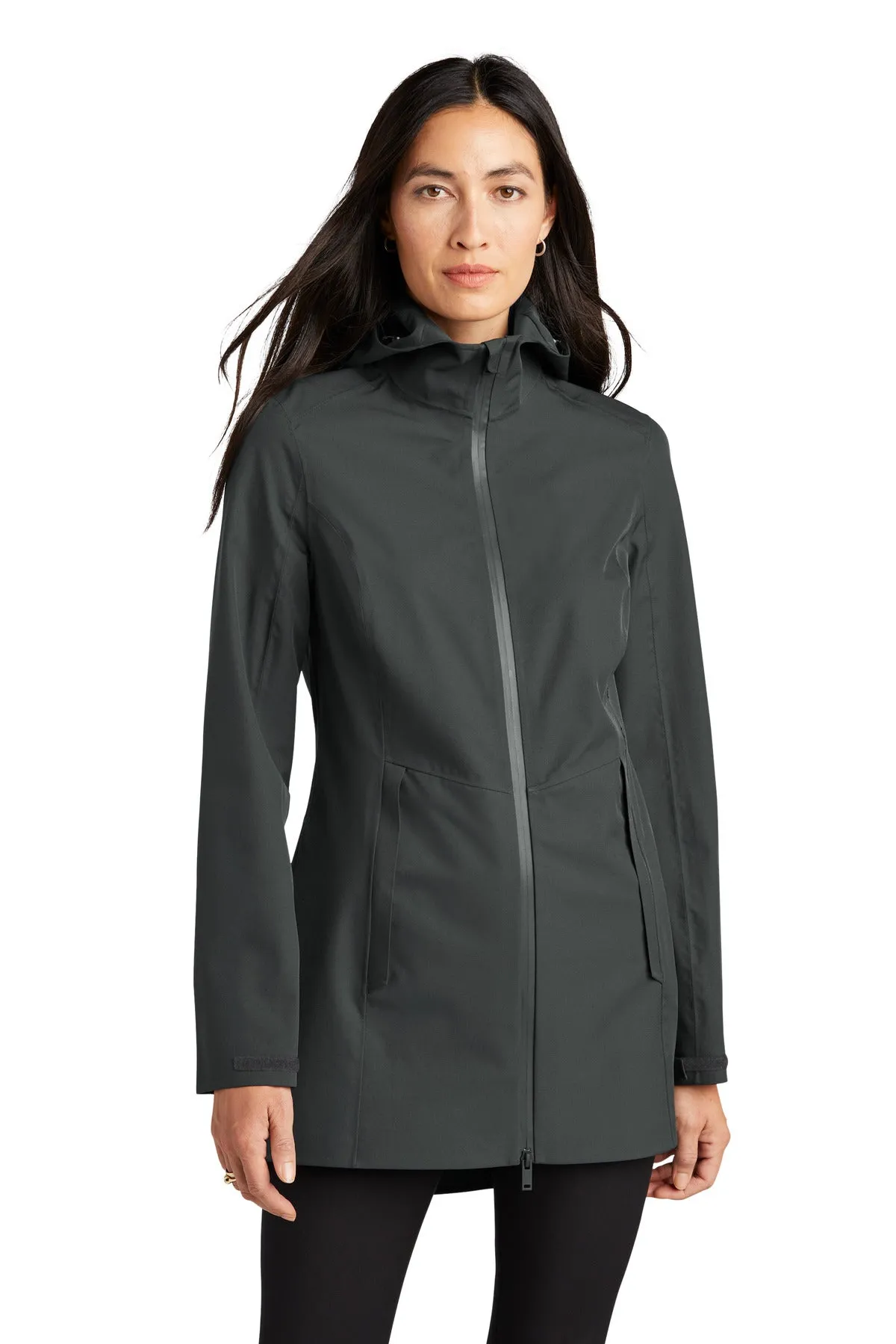 Mercer Mettle Women's Waterproof Rain Shell MM7001 Anchor Grey