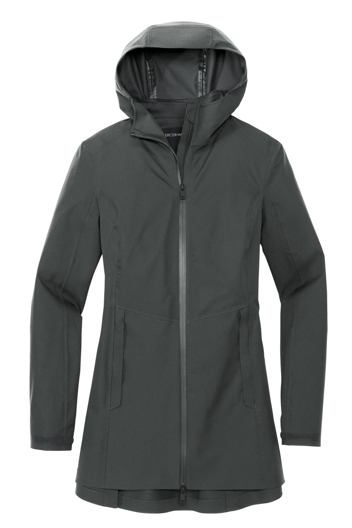 Mercer Mettle Women's Waterproof Rain Shell MM7001 Anchor Grey